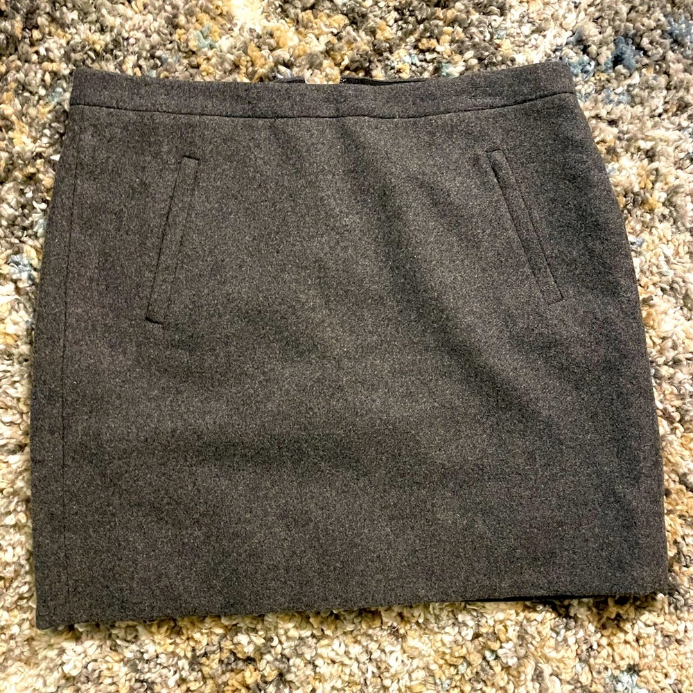 J. Crew wool skirt size 6